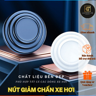 Đệm giảm chấn ô tô - Nút giảm lực đóng cửa xe ô tô- Miến dán chống sốc cho xe hơi, phù hợp mọi loại xe
