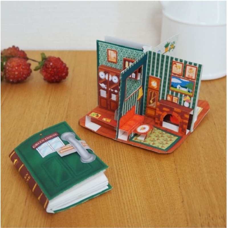 - Mô Hình Cuốn Sách Green House