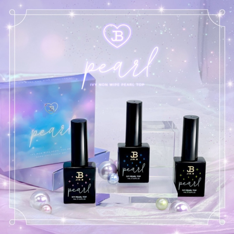 Sơn nhũ gel JinB set Pearl