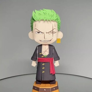 - Mô Hình Giấy Anime Chibi Roronoa Zoro