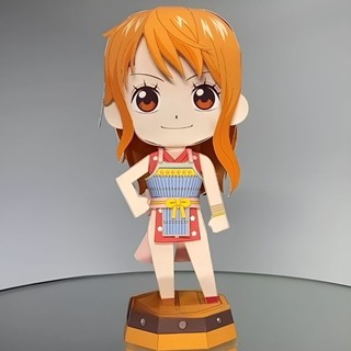 - mô hình giấy anime chibi nami