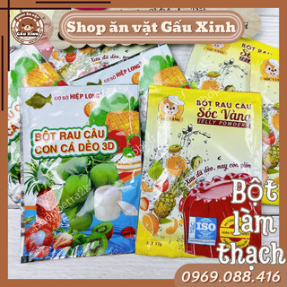 Bột làm thạch rau câu Dẻo|Giòn