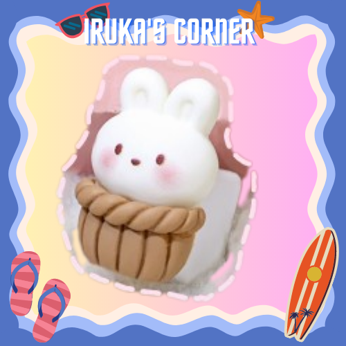 🐰Nút bàn phím cơ ABS doubleshot thỏ trắng bakery dễ thương🐰