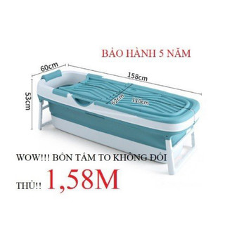 Bồn tắm  nước nóng 1,58m  thông minh gấp gọn cho mọi gia đình