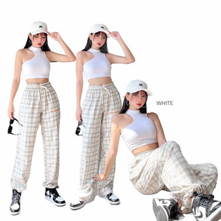 QUẦN FLANNEL. QUẦN CARO NỈ SUÔNG RỘNG UNISEX
