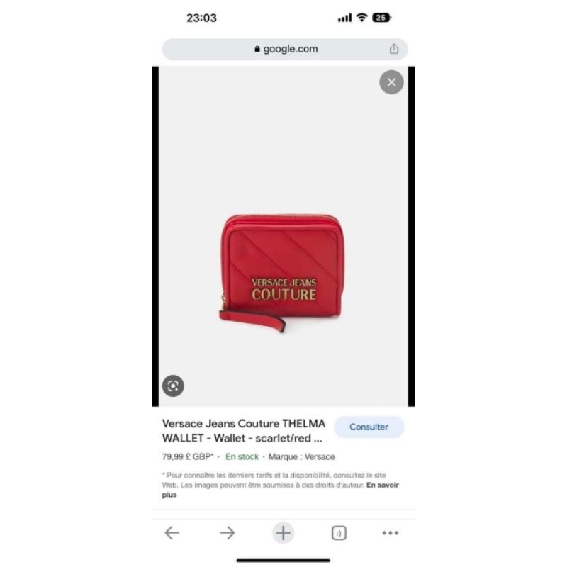 Ví Versace Jeans Couture mini