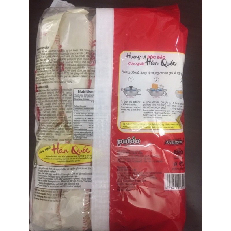 Mỳ cay Hàn Quốc Koreno Paldo / Mỳ SIUCAY Acecook