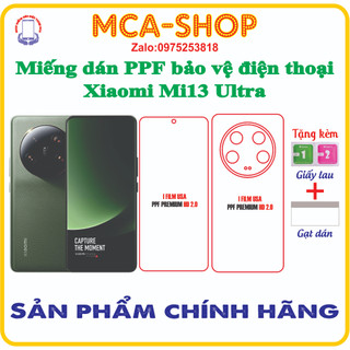 Miếng dán ppf bảo vệ điện thoại Xiaomi Mi13 Ultra