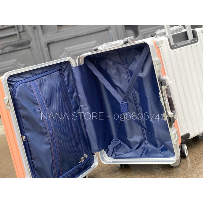 Vali Khung Nhôm Khoá Sập 20inch