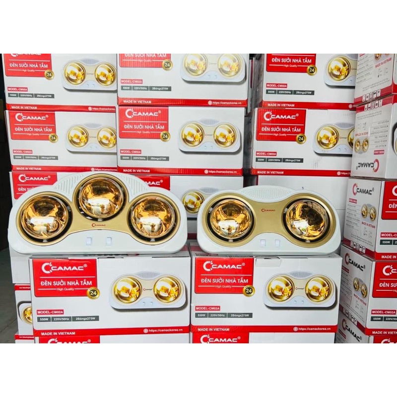 ĐÈN SƯỞI NHÀ TẮM CAMAC