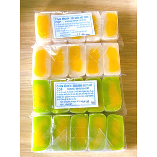 Bánh dẻo nhân đậu xanh, bánh in nhân đậu xanh, sầu riêng