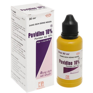 ✅ POVIDINE 10% CHAI 20mL, 90mL, 500mL - Dung dịch sát khuẩn IOD 10%, sát trùng vết thương, khử trùng dụng cụ y tế