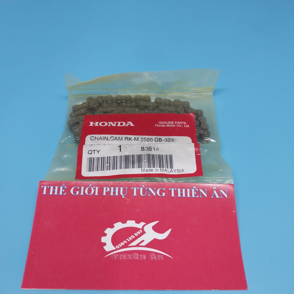Sên cam (90 mắt) Future1, Wave thái 110, Ws110, Wave 110(TQ), RSX110 nhập khẩu chính hãng Honda Thailand - PT THIÊN ÂN