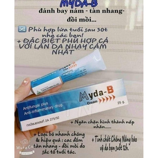 Kem xoá nám tàn nhang đồi mồi myda-b thái lan