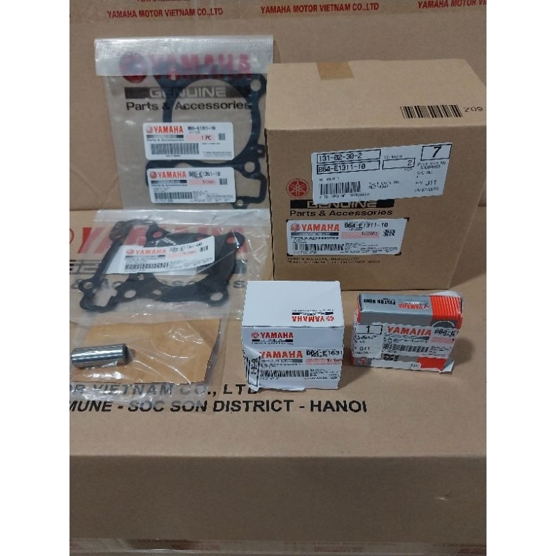 bộ nòng piton bac NVX v1 125cc gồm 6 chi tiết KHÁCH HÀNG XEM KỸ SP TRƯỚC KHI CHỌN.