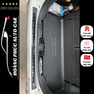 Thảm lót cốp sau Veloz Lót cốp sau xe Toyota Veloz 2022 2023 chất liệu nhựa dẻo không mùi, bảo vệ sàn xe