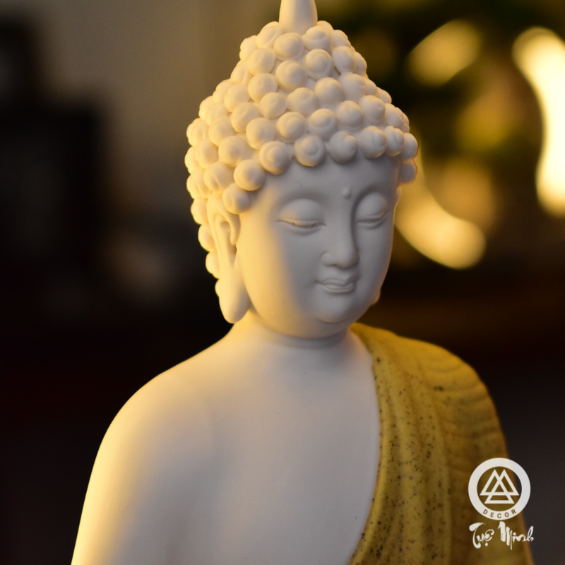 Thác khói trầm hương phật đèn led cao cấp, để phòng thờ đọc kinh, bàn trà, phòng làm việc tĩnh tâm an lạc