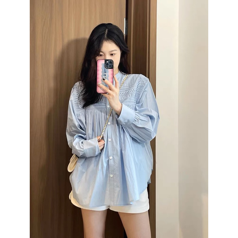 Áo sơ mi tay dài thu đông 202