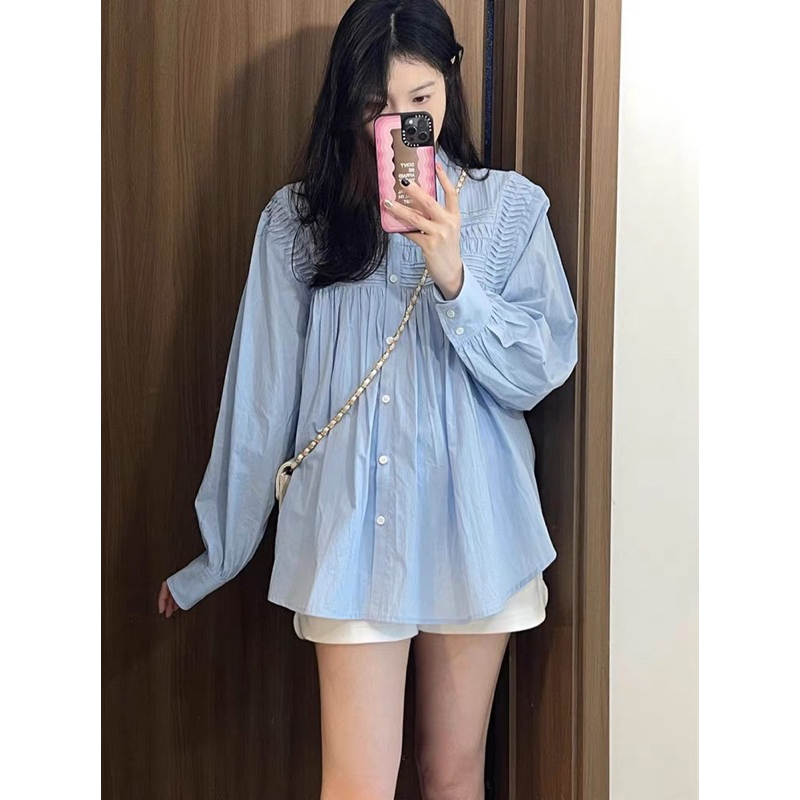 Áo sơ mi tay dài thu đông 202