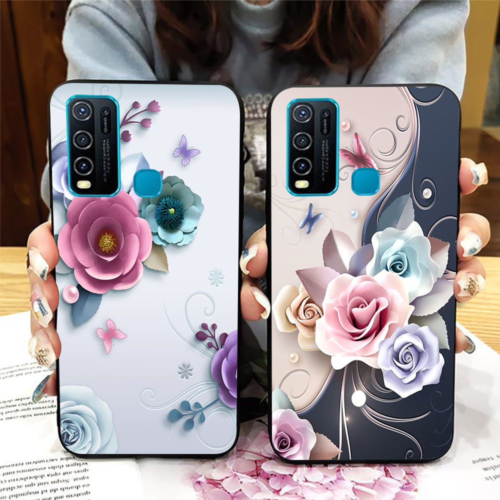Ốp lưng vivo y30 / vivo y50 in hình hoa,các loài hoa siêu đẹp