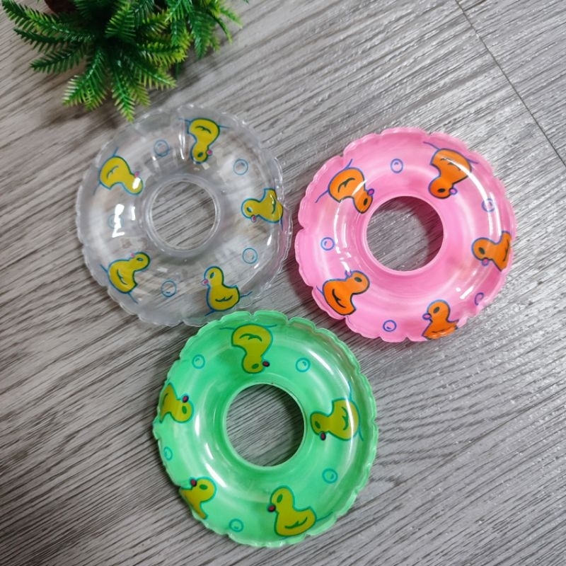 phao bơi đồ chơi cho búp bê màu hồng cute