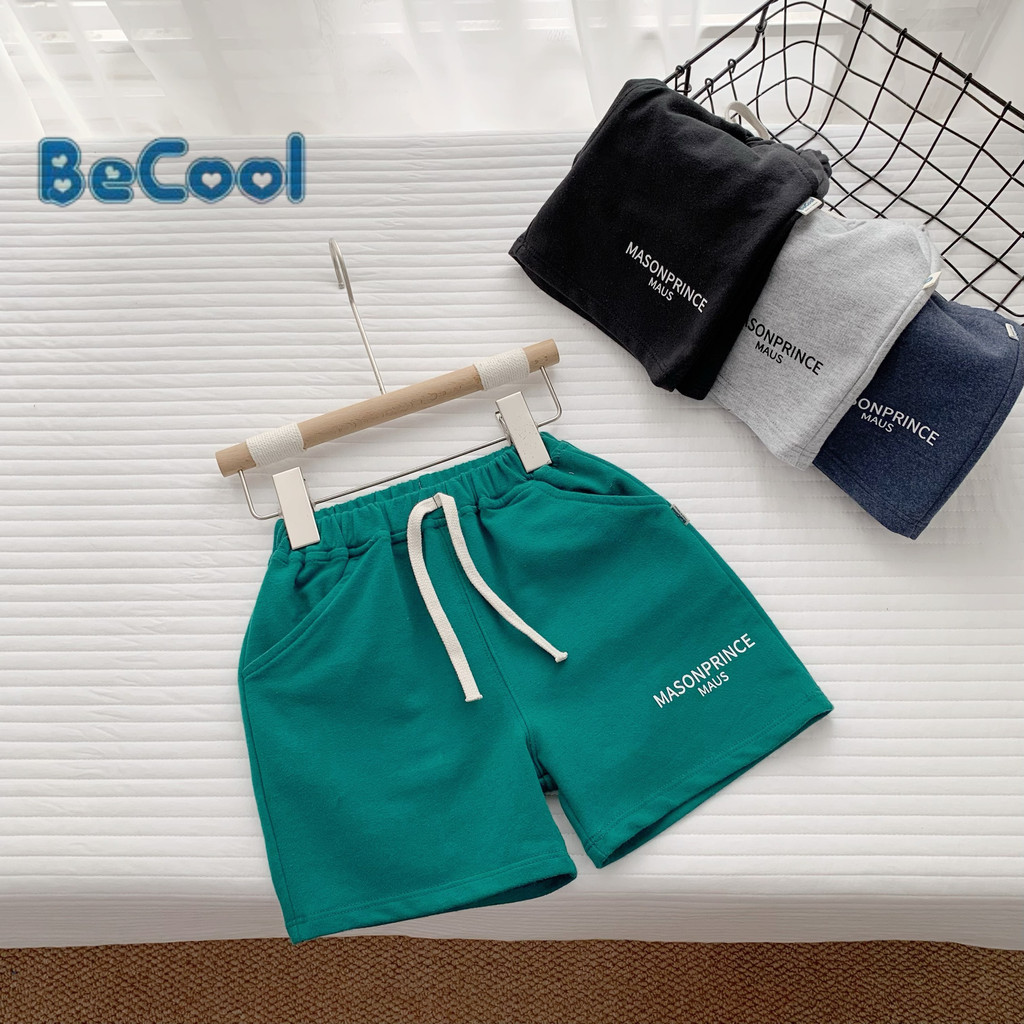 Quần Đùi Cho Bé Trai BECOOL In Maison Chất Cotton Cao Cấp Quần Cho Bé Từ 10-26kg