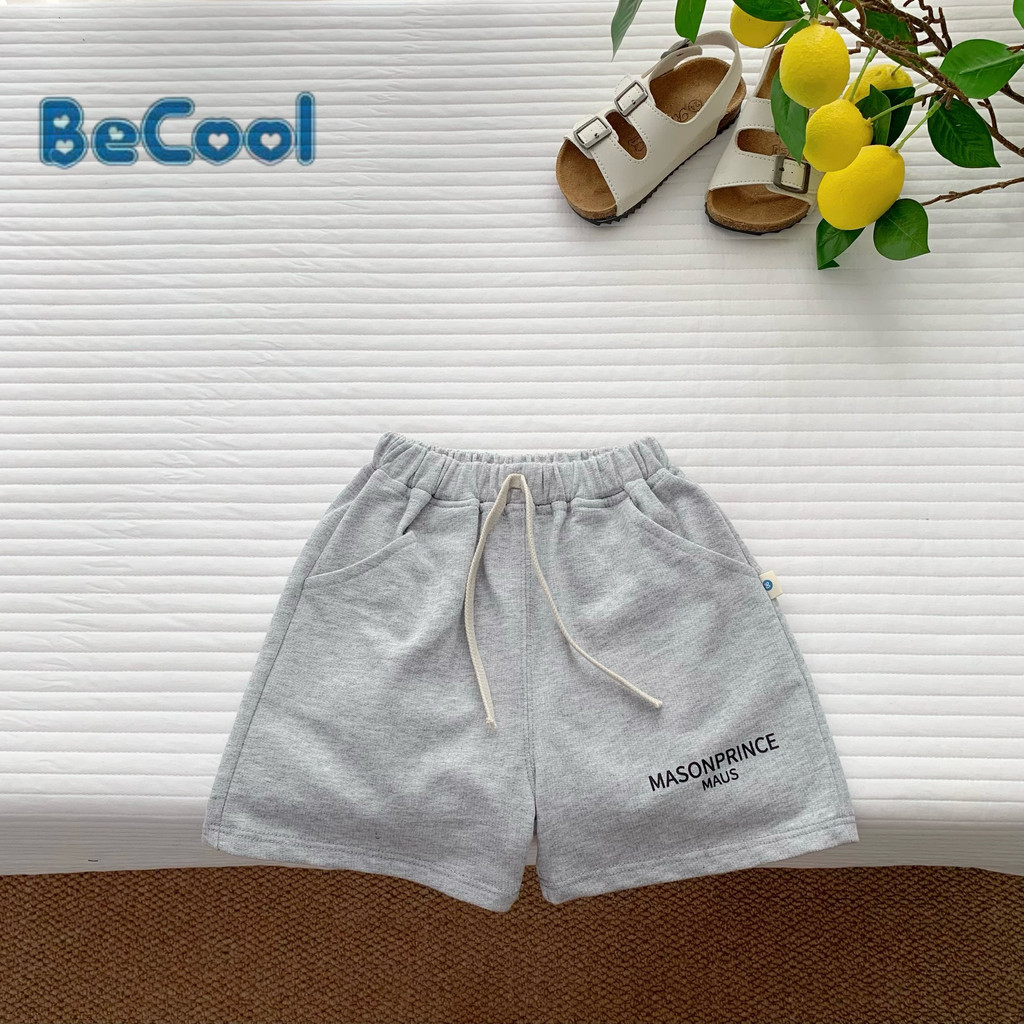 Quần Đùi Cho Bé Trai BECOOL In Maison Chất Cotton Cao Cấp Quần Cho Bé Từ 10-26kg