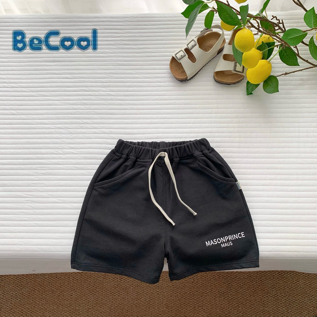 Quần Đùi Cho Bé Trai BECOOL In Maison Chất Cotton Cao Cấp Quần Cho Bé Từ 10-26kg