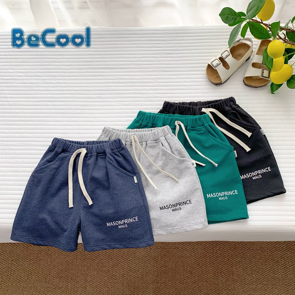 Quần Đùi Cho Bé Trai BECOOL In Maison Chất Cotton Cao Cấp Quần Cho Bé Từ 10-26kg