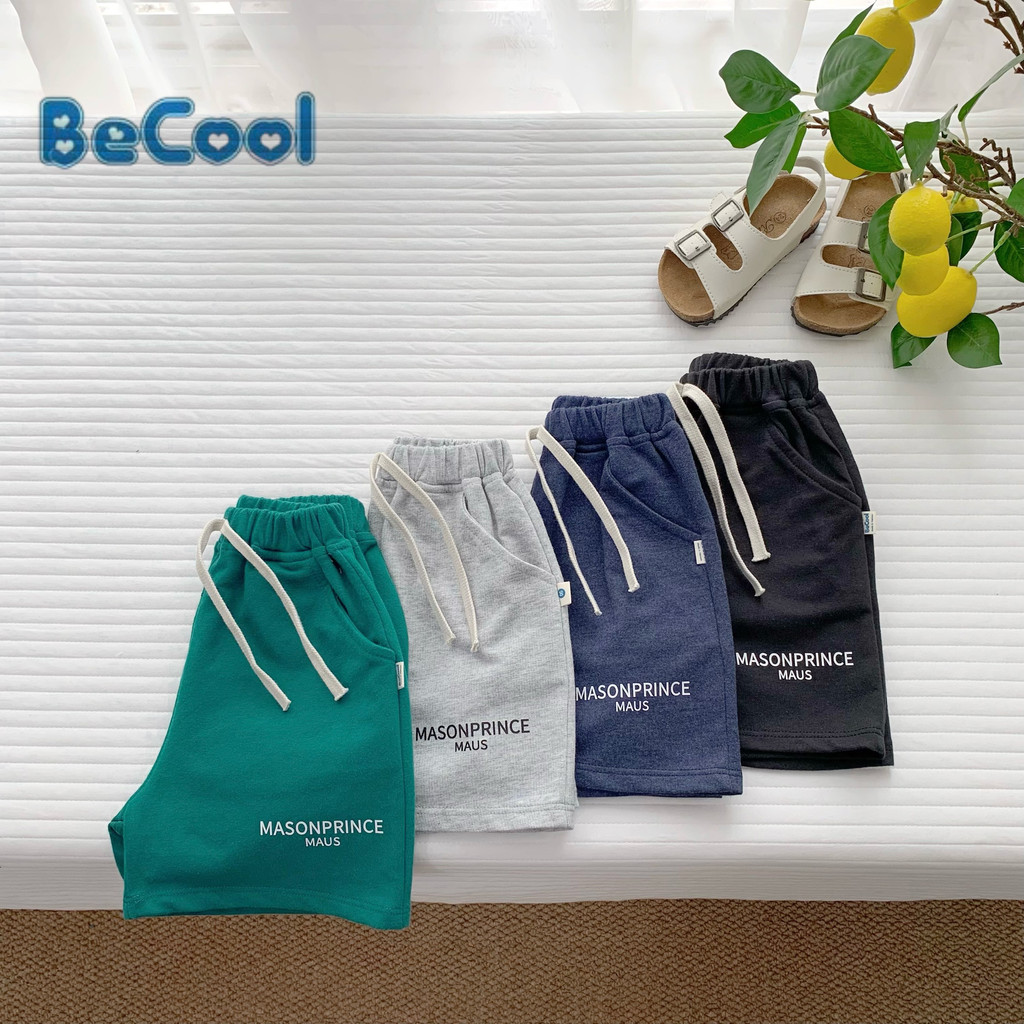 Quần Đùi Cho Bé Trai BECOOL In Maison Chất Cotton Cao Cấp Quần Cho Bé Từ 10-26kg