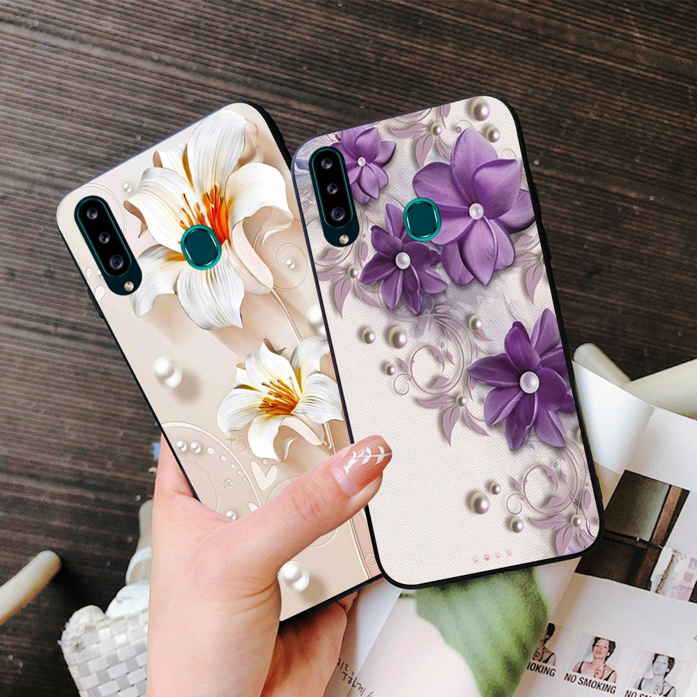 Ốp lưng Samsung a20s in hình hoa,các loài hoa siêu đẹp
