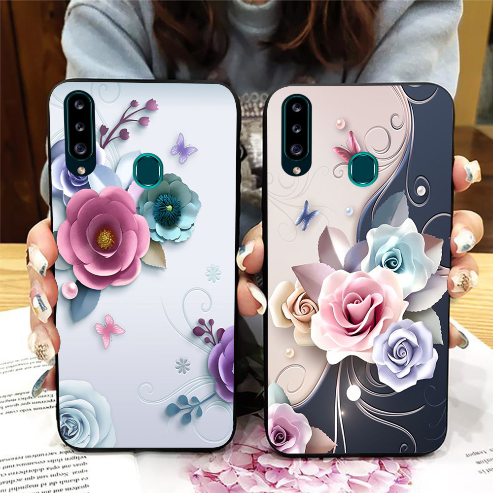 Ốp lưng Samsung a20s in hình hoa,các loài hoa siêu đẹp