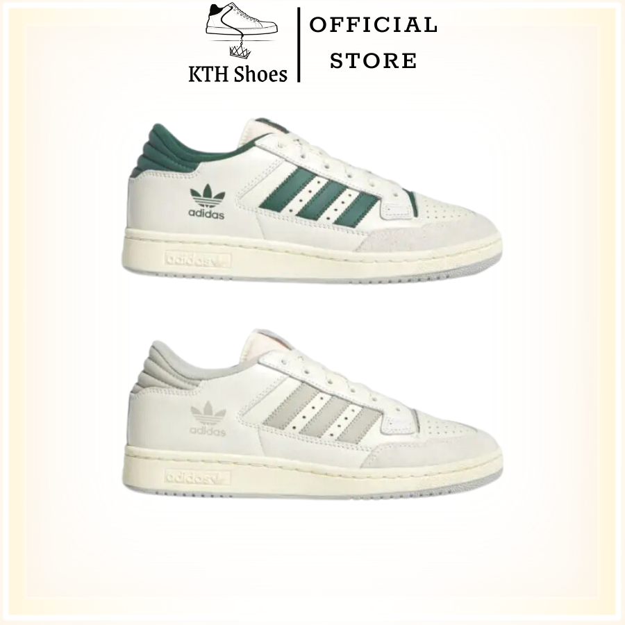 Giày Adidas Centennial 85 Low - Giày Thể Thao Adidas Nam Nữ 2 loại Màu Trắng Xanh, Trắng Xám Cực Êm Chân Full Box