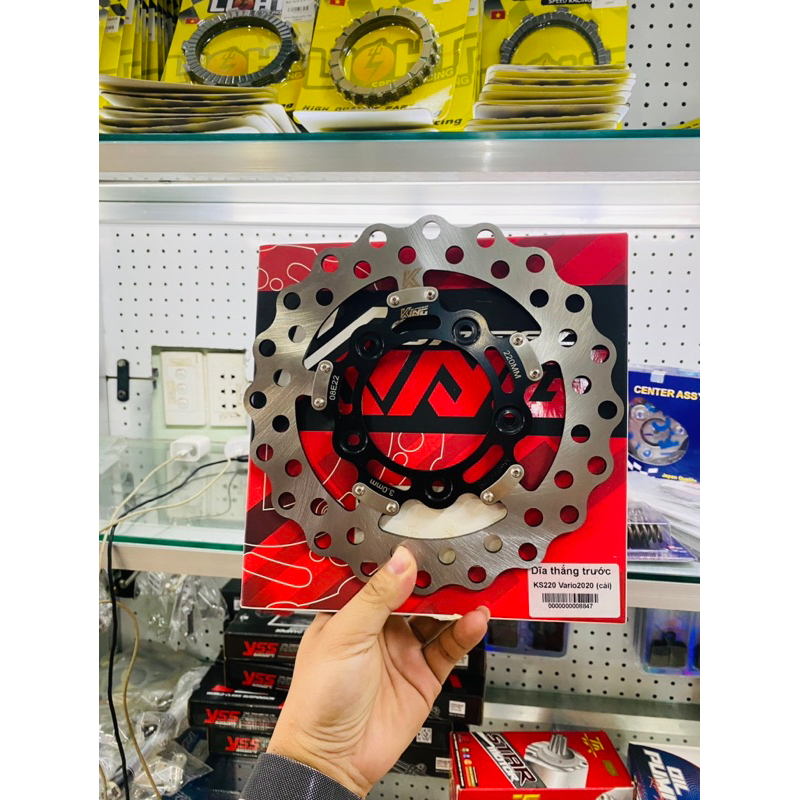Đĩa King Speed Vario 5 Lỗ Size 220MM Mẫu KS220 ////