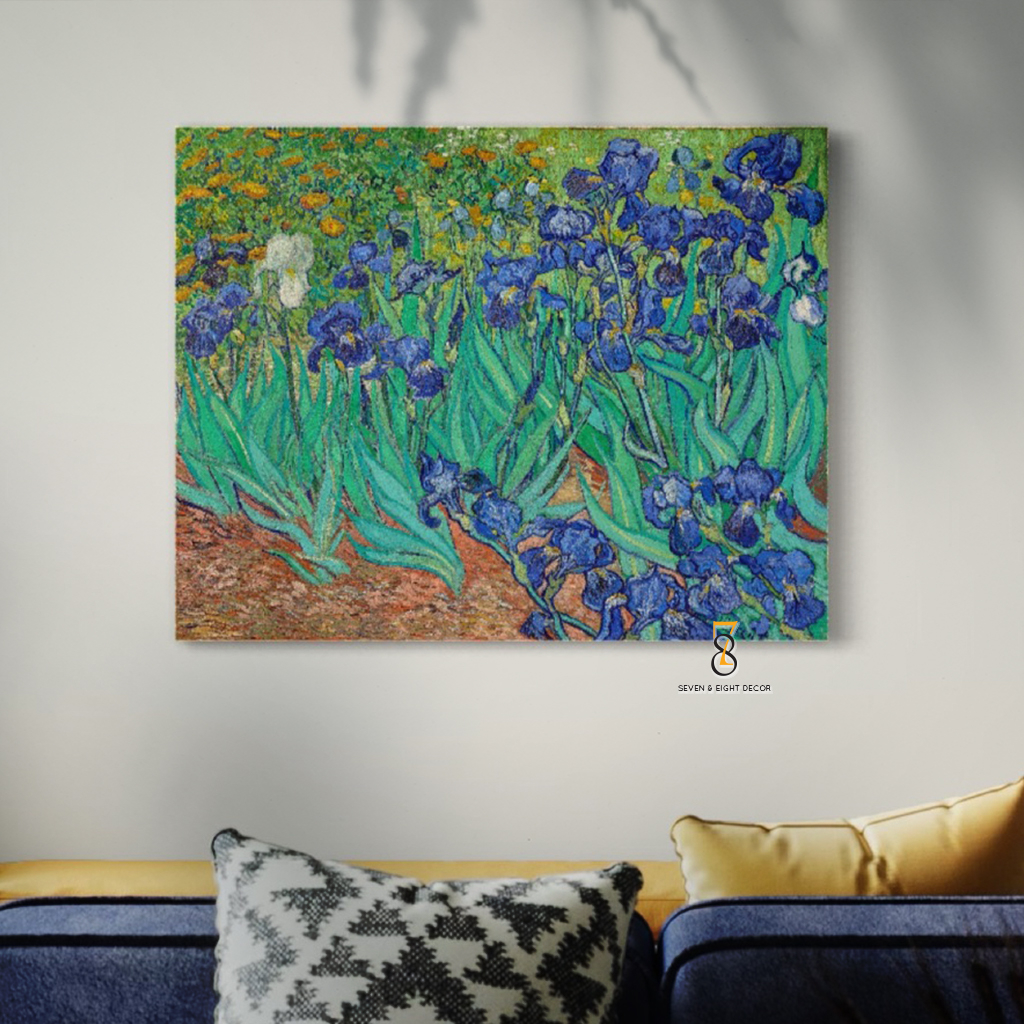 Tranh Canvas | Tranh Danh hoạ Van Gogh 1FHARTI028 | Tranh Đã Căng Khung | Tặng Kèm Đinh Đa Năng 78Decor