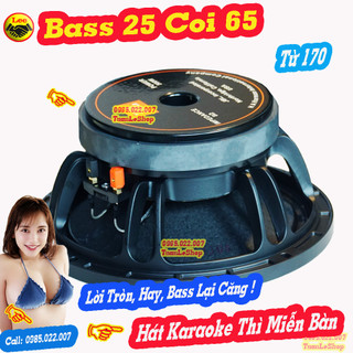 1 CẶP LOA BASS 25 LOA KARAOKE - HÀNG NHẬP  – GIÁ 1 CẶP LOA 2 TẤC 5 COI 65 TỪ 170