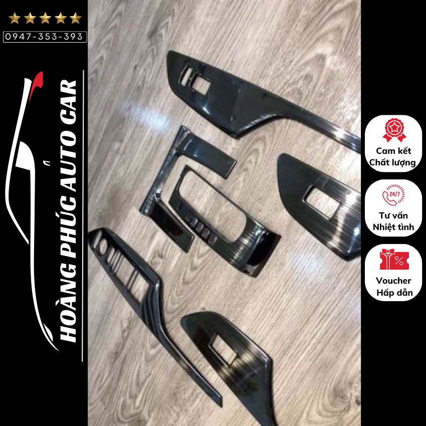 Bộ Ốp nội thất titan xe Civic cao cấp/ Phụ kiện làm đẹp, đồ chơi xe