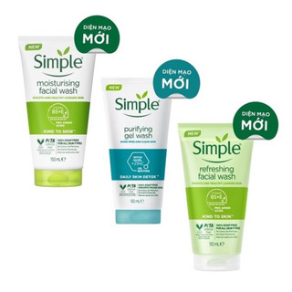 Pqs - sữa rửa mặt simple