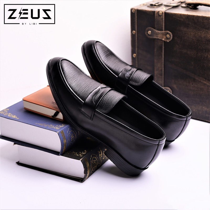 Giày Loafer Nam, Giày Lười Nam Da Bò Cao Cấp Tăng Chiều Cao