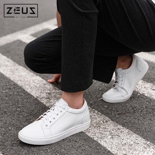Giày thể thao nam, giày sneaker da bò nappa tăng chiều cao 3-5cm