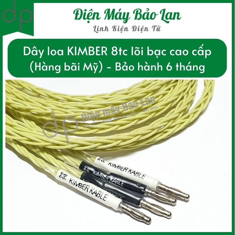 Dây loa KIMBER 8tc lõi bạc cao cấp