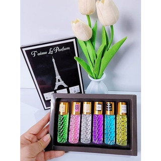 Set 6 chai nước hoa phap dạng lăn