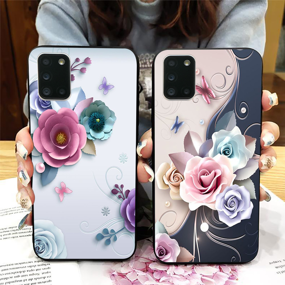 Ốp lưng Samsung a31 / a51 / a71 in hình hoa,các loài hoa siêu đẹp