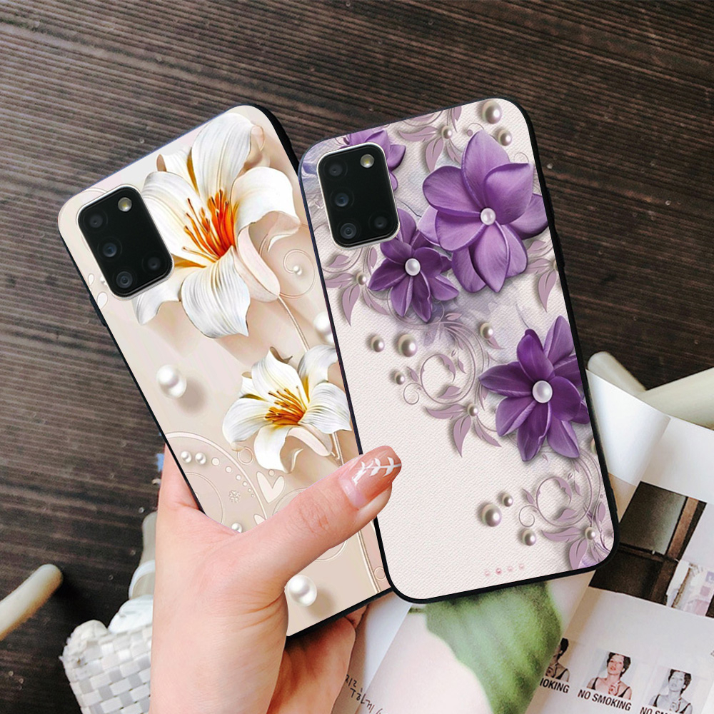 Ốp lưng Samsung a31 / a51 / a71 in hình hoa,các loài hoa siêu đẹp