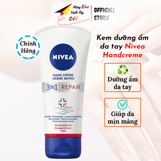 Kem tay dưỡng tay Nivea, dưỡng ẩm da tay chân chăm sóc da và móng tay mềm mượt