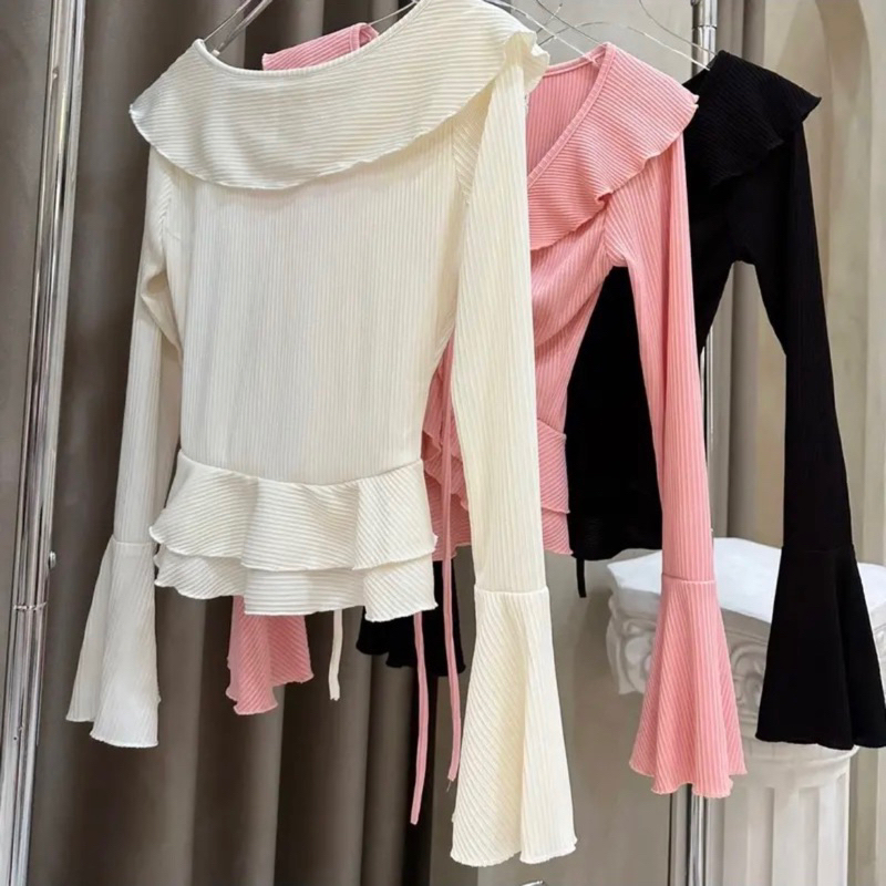 Áo thun bèo tay loa siêu hot ( thun gân ) - CarotShop