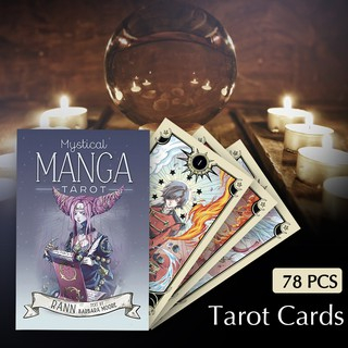 Bộ Bài Manga Tarot - Mystical MangaTarot Cao Cấp kèm sách hướng dẫn