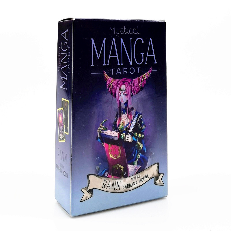 Bộ Bài Manga Tarot - Mystical MangaTarot Cao Cấp kèm sách hướng dẫn