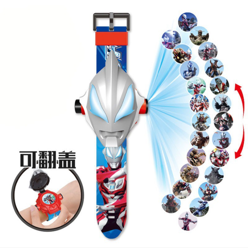 Đồng hồ thông minh trẻ em chiếu sáng 3D 24 hình chú chó cứu hộ hoạt hình Z15