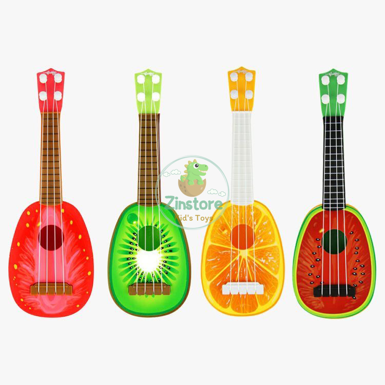 Đàn guitar trái cây đồ chơi âm nhạc xinh xắn đáng yêu dành cho các bé